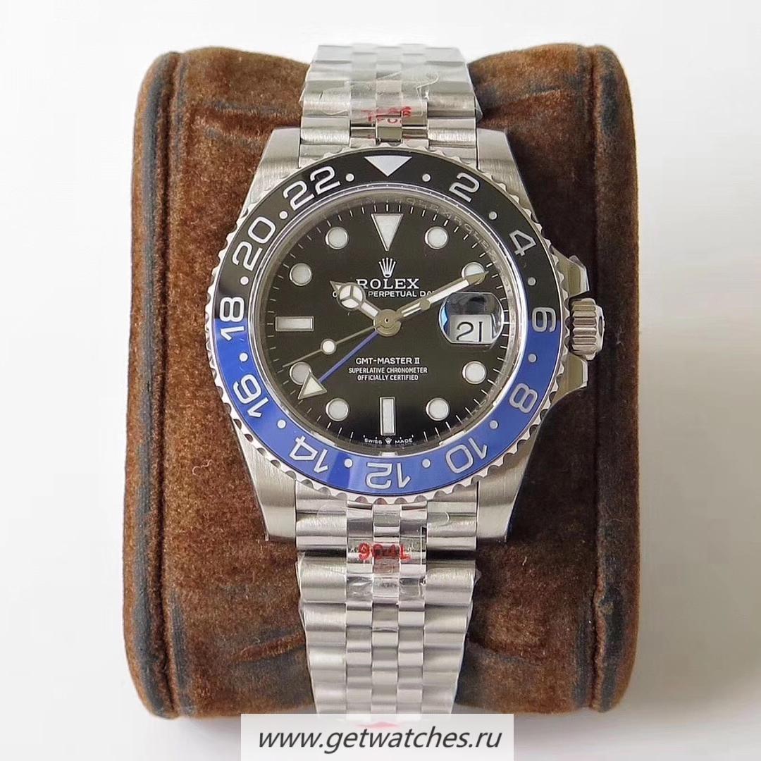Shop R01ex GMT-Master II 126710 BLNR GMF V3 SS 904L Black Dial 3285